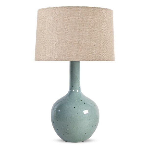 Fluted Ceramic Table Lamp